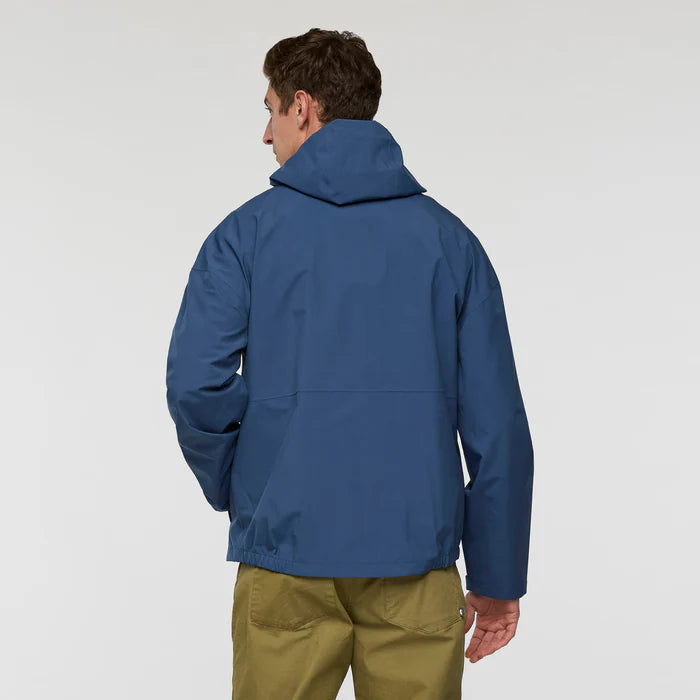 Kurtka Męska Przeciwdeszczowa Cielo Rain Jacket, Deep Sea