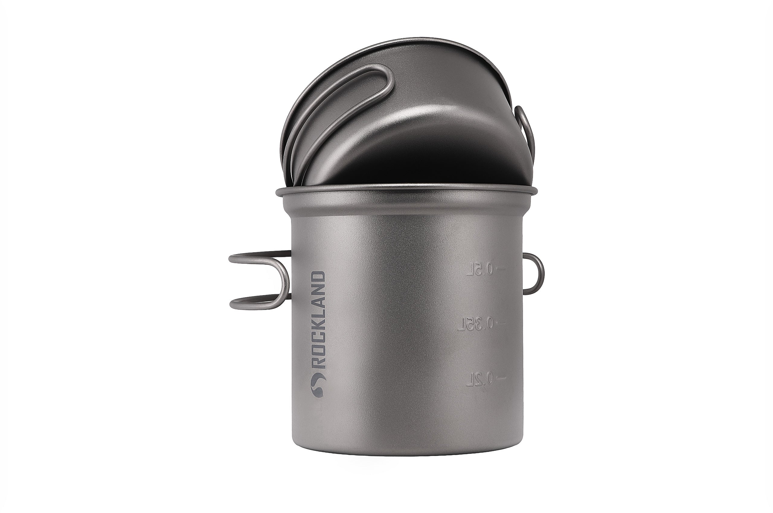 Rockland Zestaw naczyń TRAVEL PRO TITANIUM