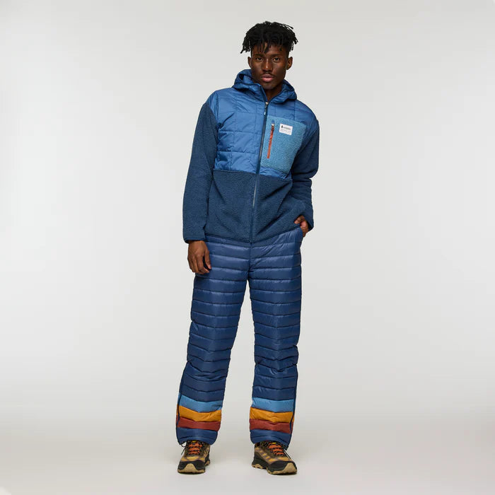 Polar Męski Trico Hybrid Hooded Jacket, Deep Sea