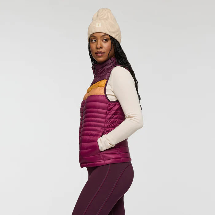 Kamizelka damska Fuego Down Vest, Blackberry and Jam