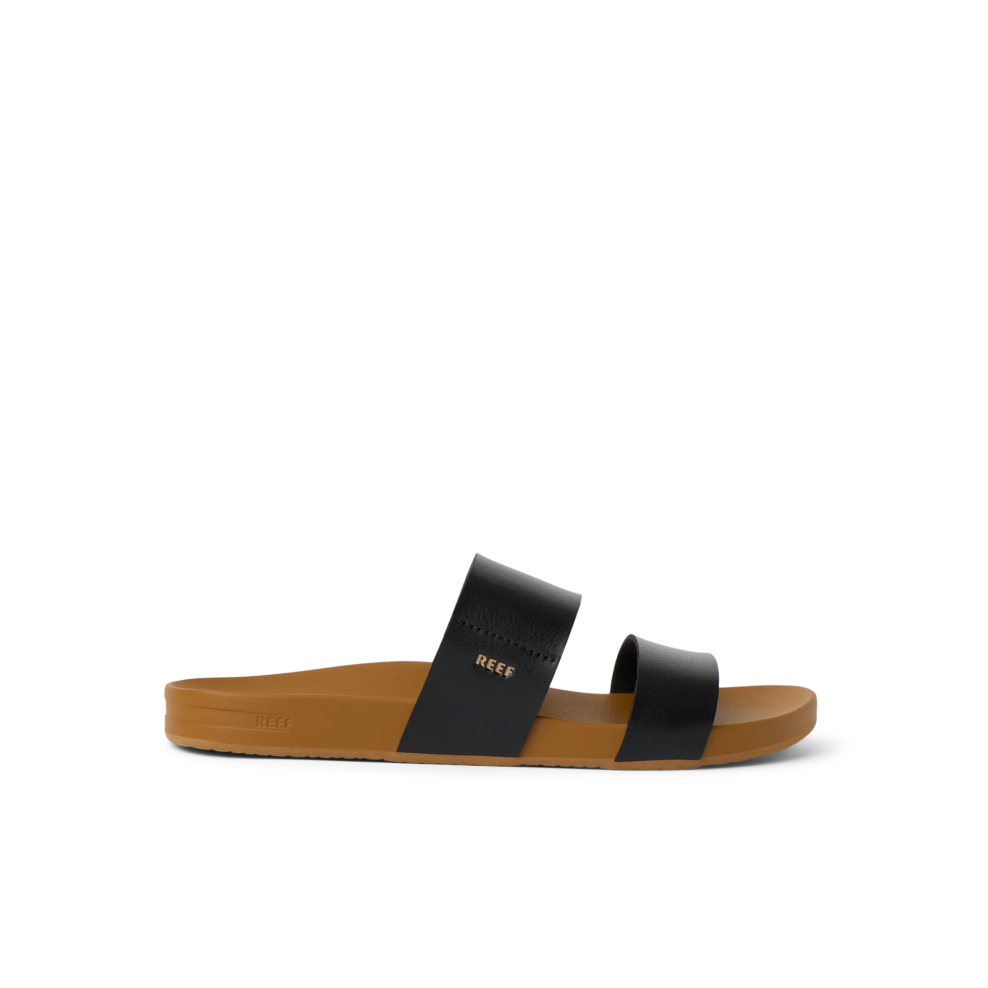 Klapki Damskie Cushion Vista, Black/Natural