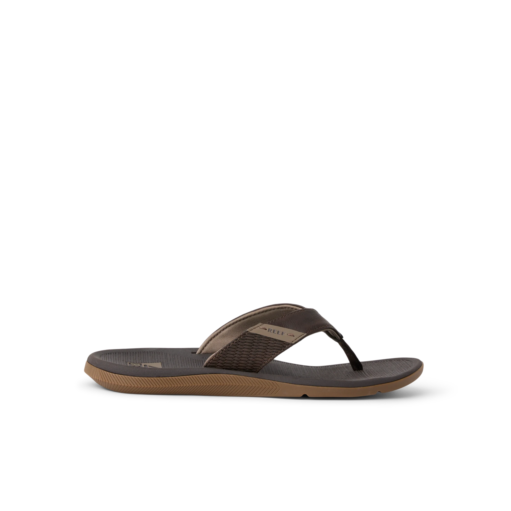 Klapki Męskie REEF Santa Ana, Brown