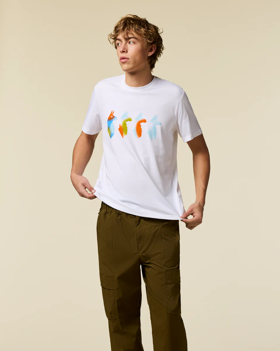 Koszulka Męska Cuatro Bitmap T-Shirt, White