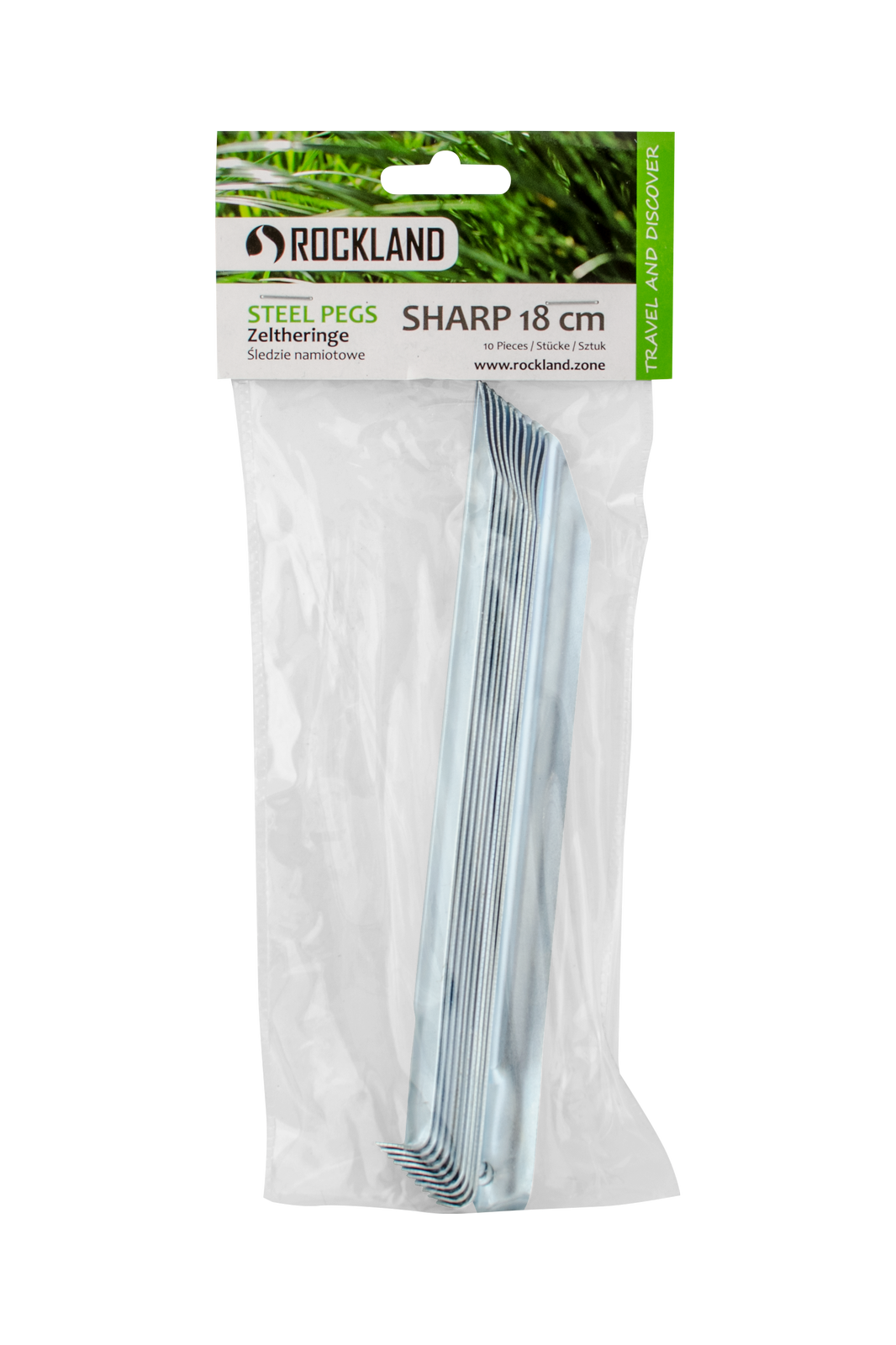 Rockland Śledzie namiotowe 18 cm – 10 szt.