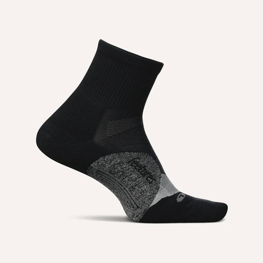 Feetures Skarpety Elite Light Cushion Quarter, Black