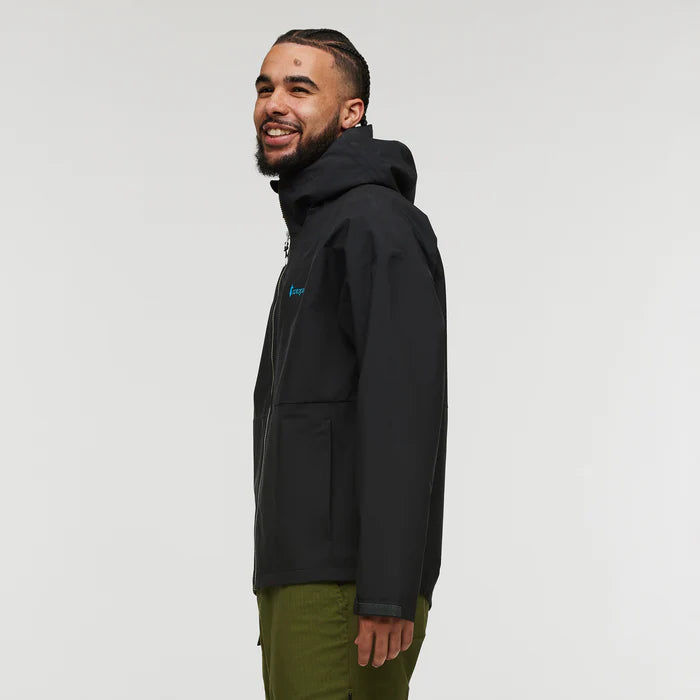 Kurtka Męska Przeciwdeszczowa Cielo Rain Jacket, All Black