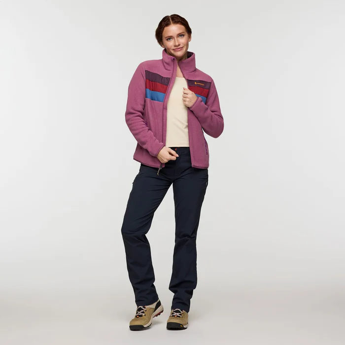 Damski Polar Teca Fleece Full-Zip Jacket, Fruit Smoothie