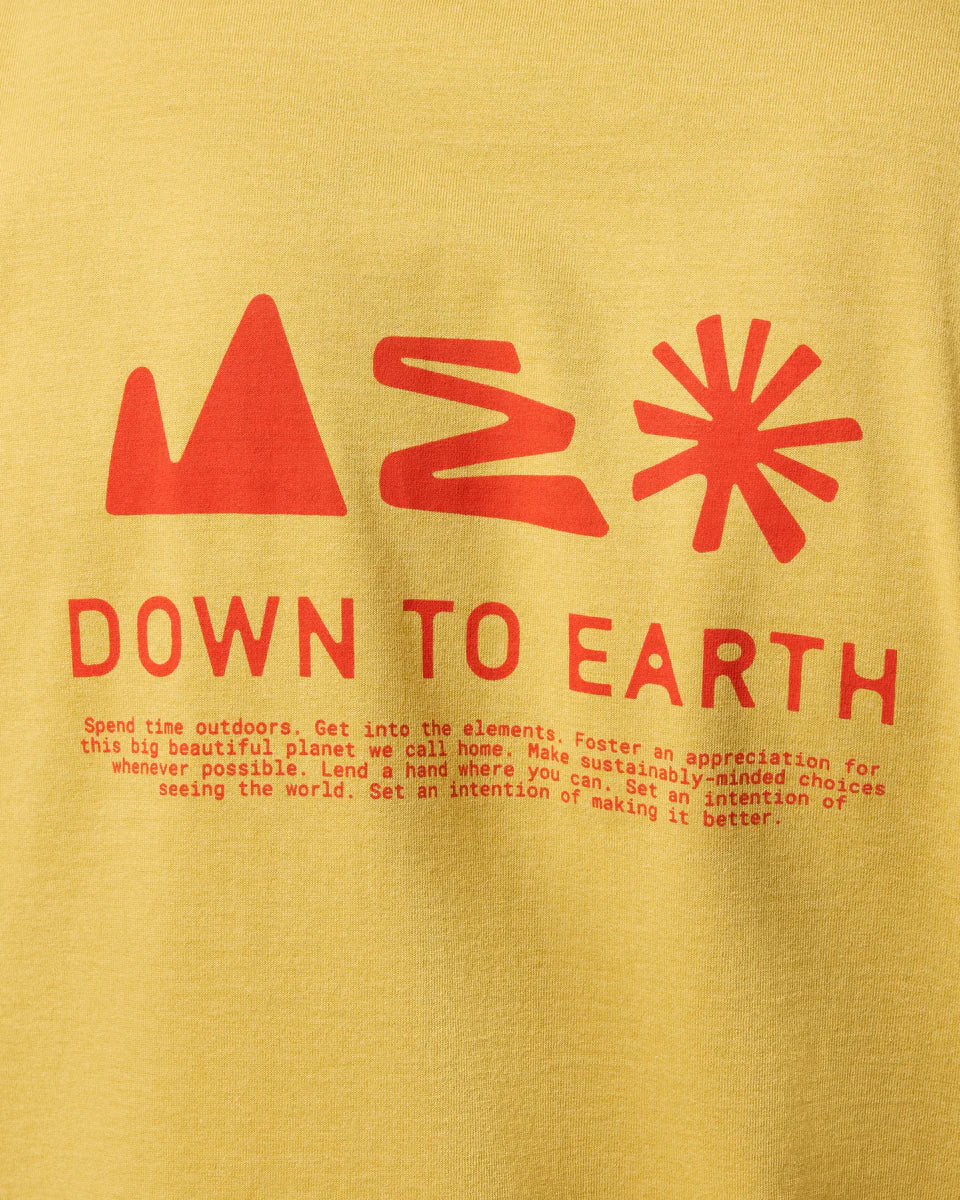 Koszulka Męska Mountain Magic T-Shirt, Husk