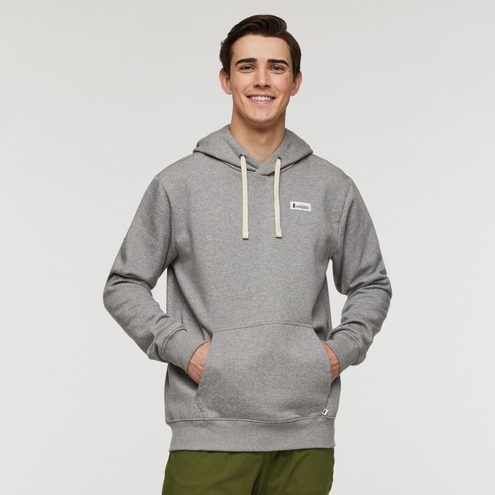 Bluza Męska Llama Patch Pullover Hoodie, Heather Grey