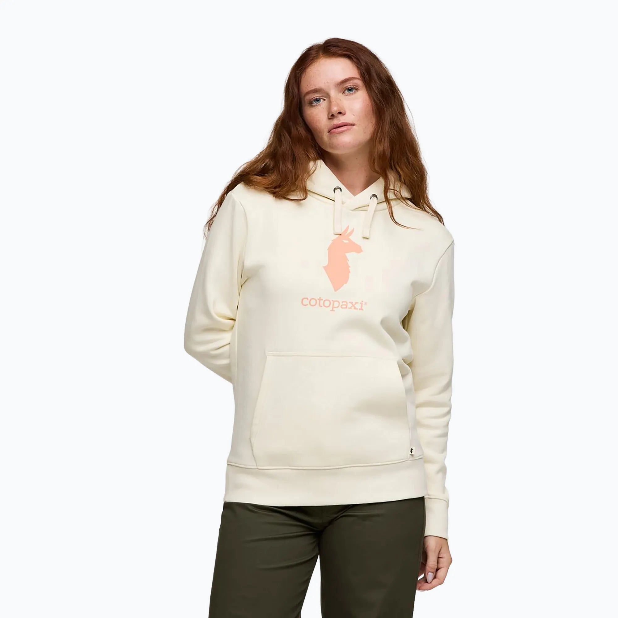 Bluza Damska Cotopaxi Llama Pullover Hoodie, Bone