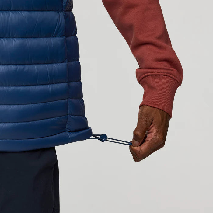 Kamizelka męska Puchowa Fuego Down Vest, Deep Sea Stripes