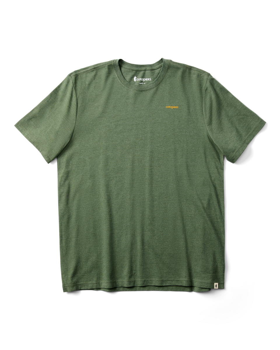 T-Shirt Męski Down The River T-Shirt, Fatigue