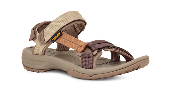 Teva, Damskie Sandały trekkingowe Terra Fi Lite, beżowo - brązowe