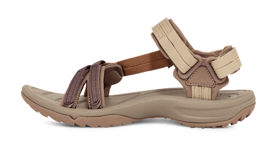 Teva, Damskie Sandały trekkingowe Terra Fi Lite, beżowo - brązowe