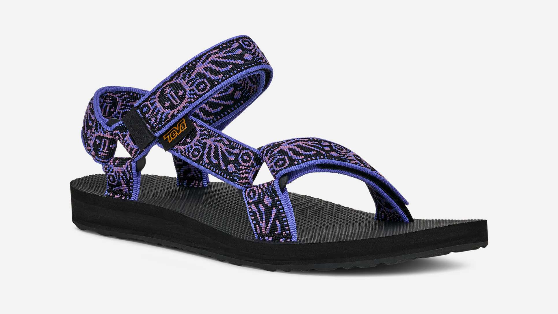 Teva, Sandały damskie, Original Universal, granatowe z wzorkiem