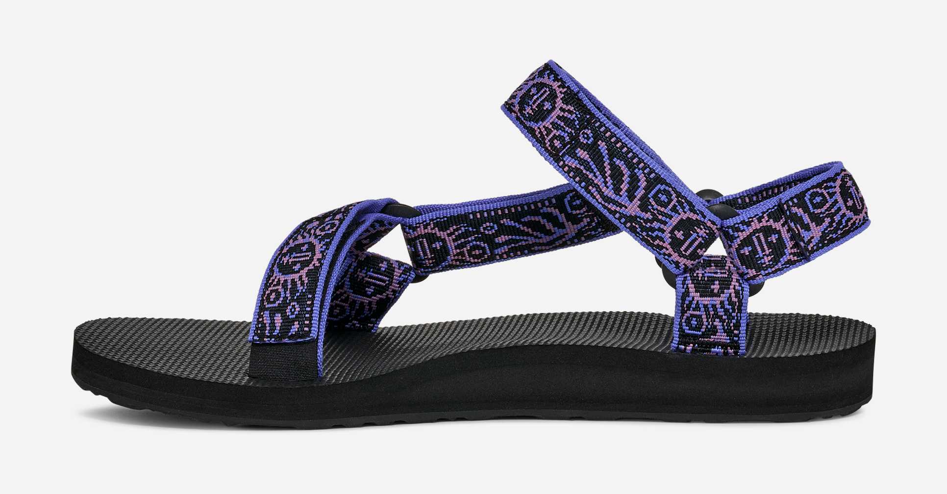 Teva, Sandały damskie, Original Universal, granatowe z wzorkiem