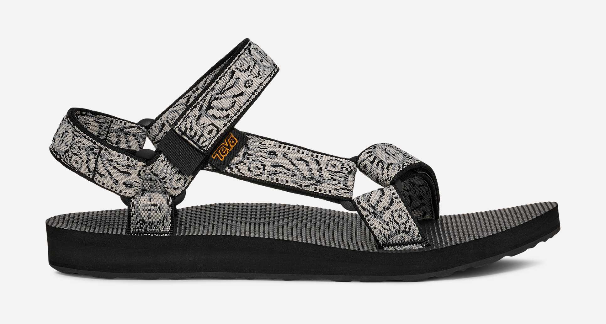 Teva, Sandały damskie, Original Universal, szaro -czarne