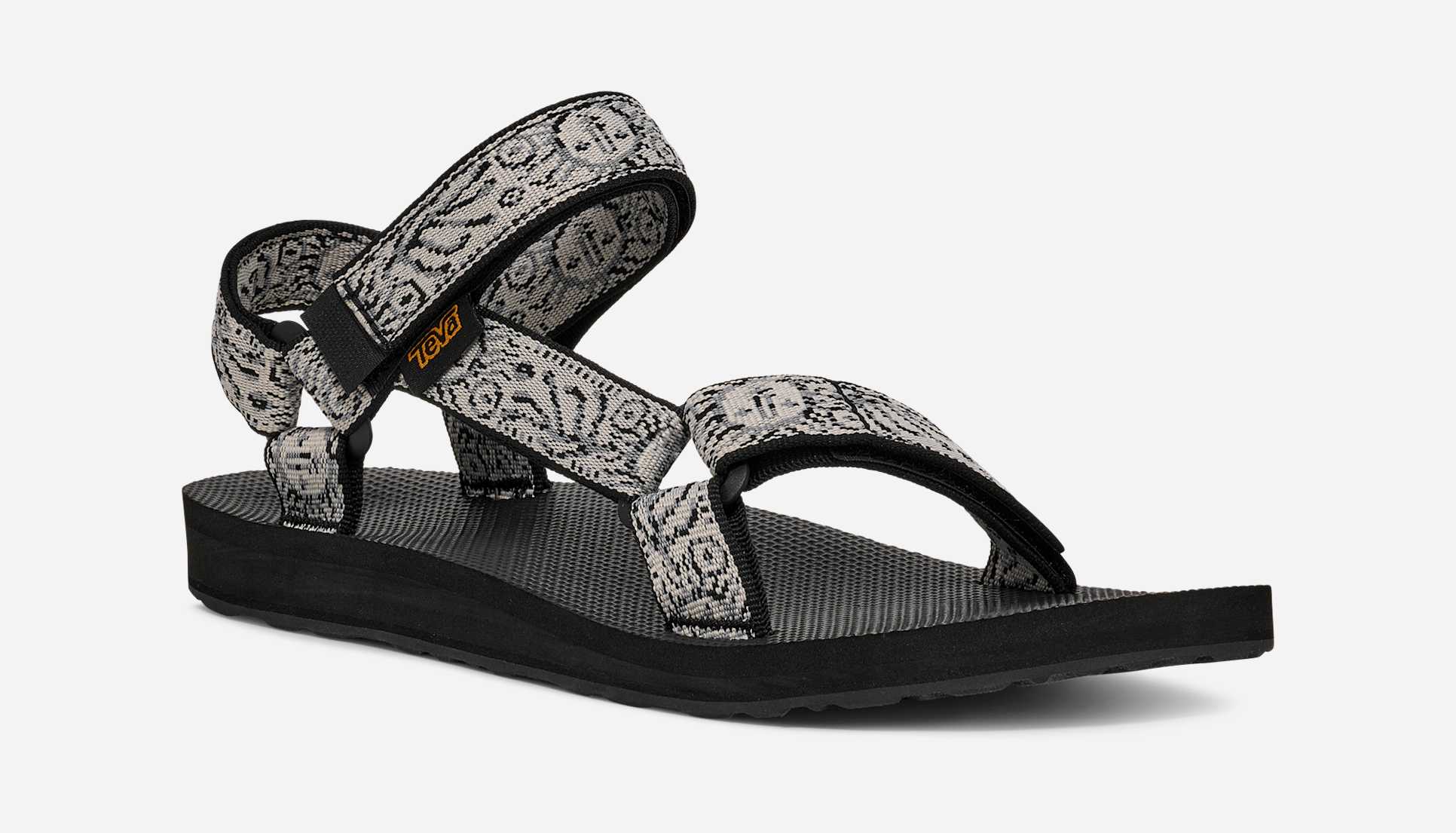 Teva, Sandały damskie, Original Universal, szaro -czarne