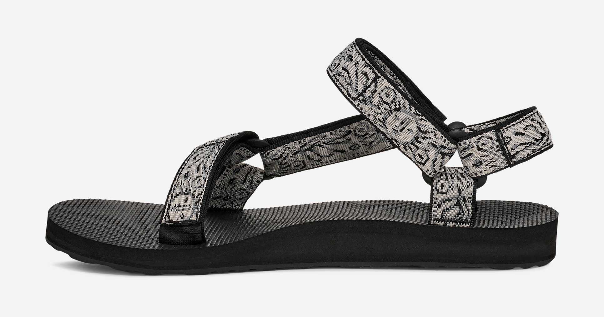 Teva, Sandały damskie, Original Universal, szaro -czarne