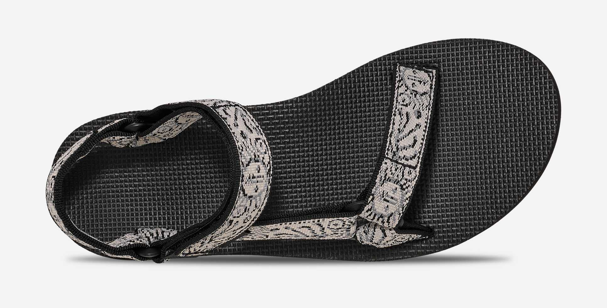 Teva, Sandały damskie, Original Universal, szaro -czarne