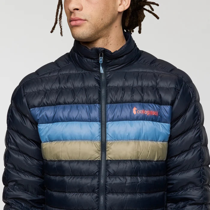 Kurtka Męska Fuego Down Jacket, Carbon Stripes