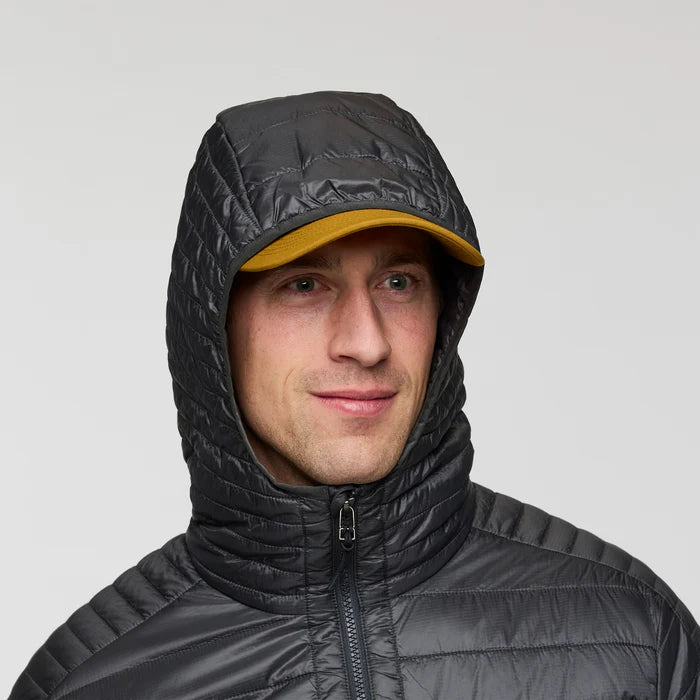 Kurtka Męska Capa Insulated Hooded Jacket, Charcoal