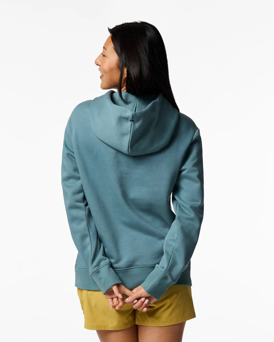 Bluza Damska Llama Patch Pullover Hoodie, Everglade