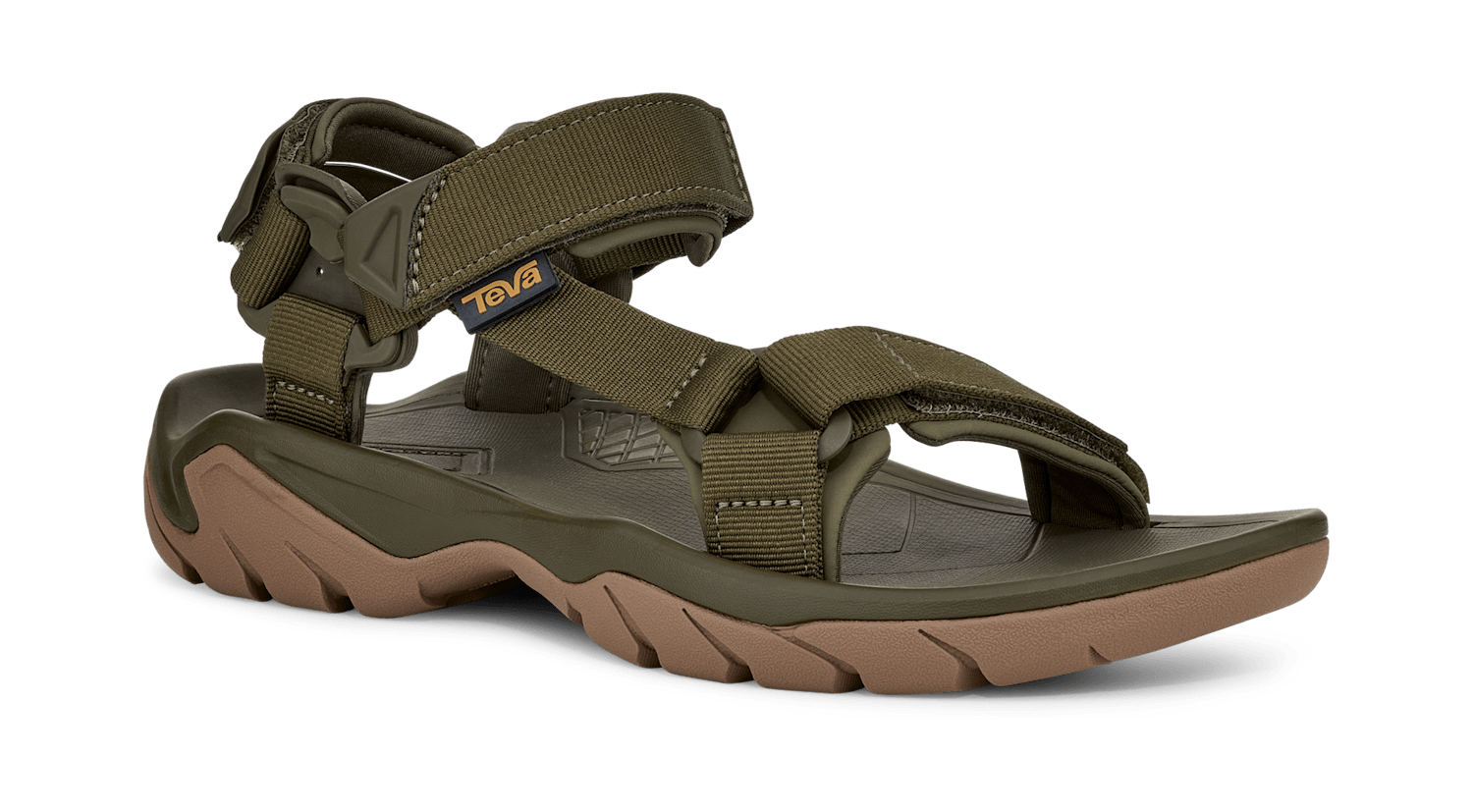 Teva, Sandały Męskie Terra Fi 5 Universal, zielone