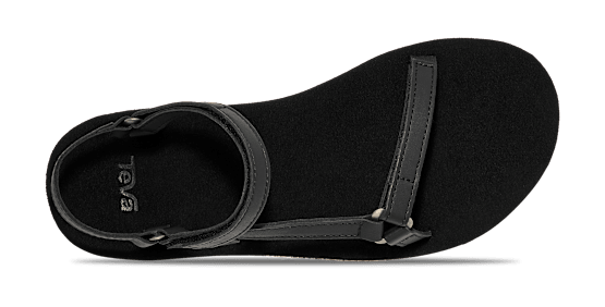 Teva, Sandały Damskie Original Universal Slim Leather, czarne