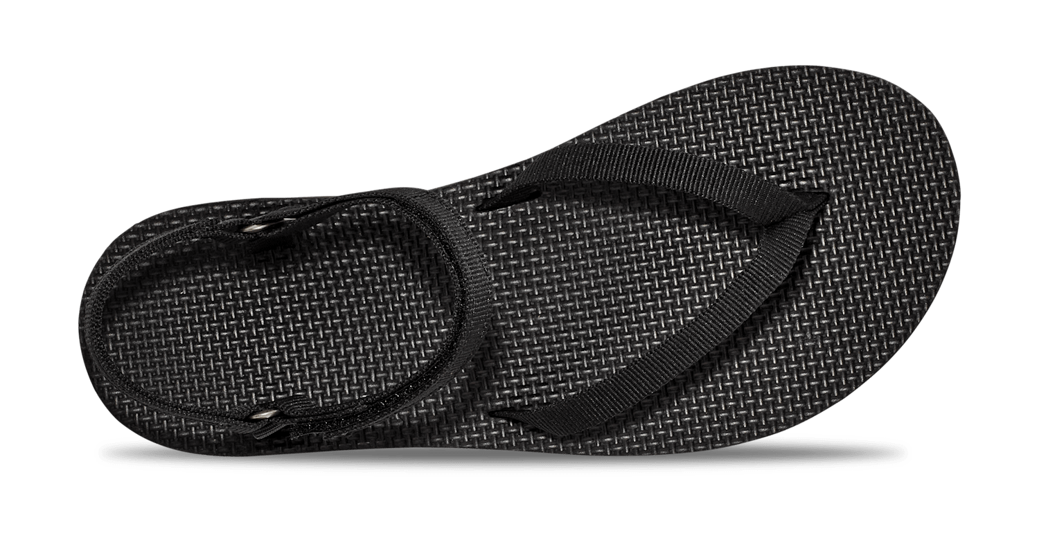 Teva, Sandał Damskie Flatform Sandal Slim, czarne