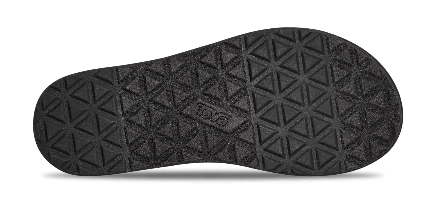 Teva, Sandał Damskie Flatform Sandal Slim, czarne