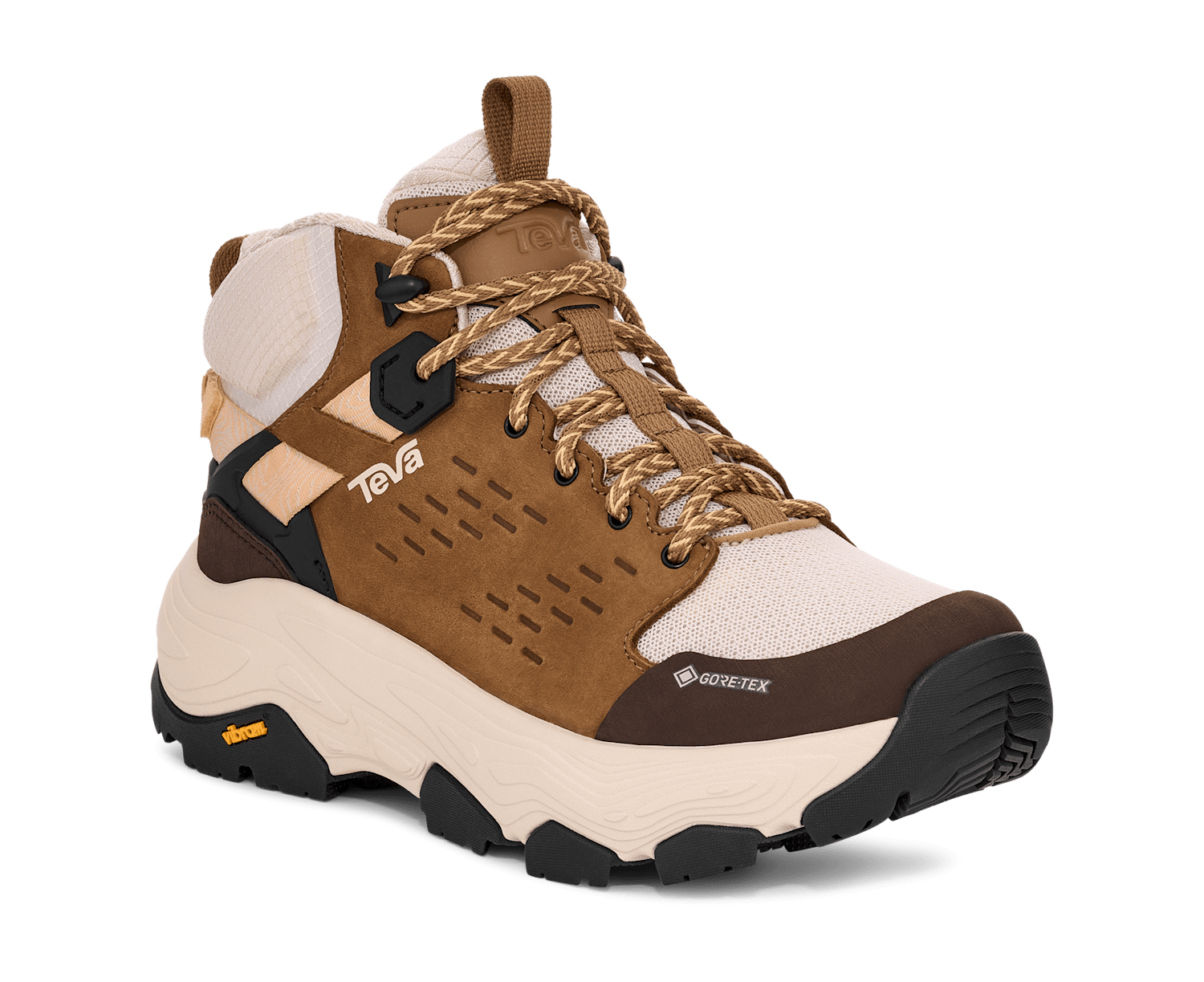Teva, Buty trekkingowe Grandview Max GTX, beżowo - brązowe