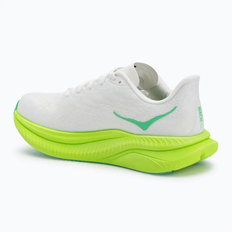 Hoka, Buty Męskie do biegania Mach 6, biało- żółte