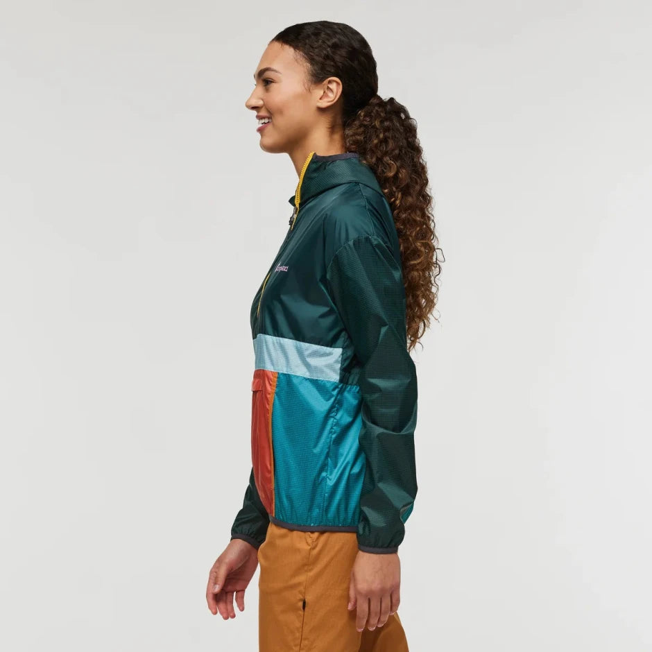 Kurtka Damska Teca Half-Zip Windbreaker, Super Food