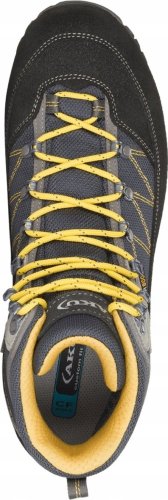 Buty trekkingowe męskie TREKKER LITE III WIDE GTX, anthracite/ mustard