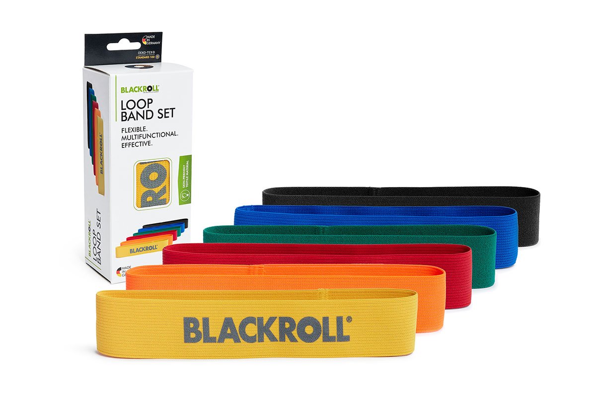 BLACKROLL Zestaw taśm do treningu  Loop Band Set 6er