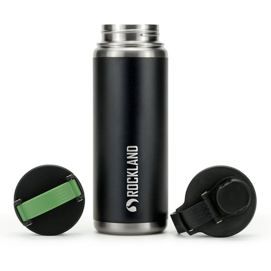 Termos z dodatkową nakrętką Rockland Solaris, czarny 500ml