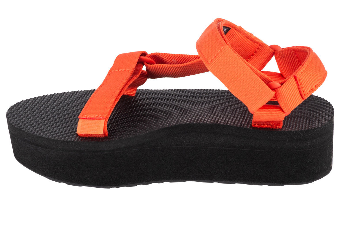 Teva, Damskie Sandały Flatform Universal, czerwone