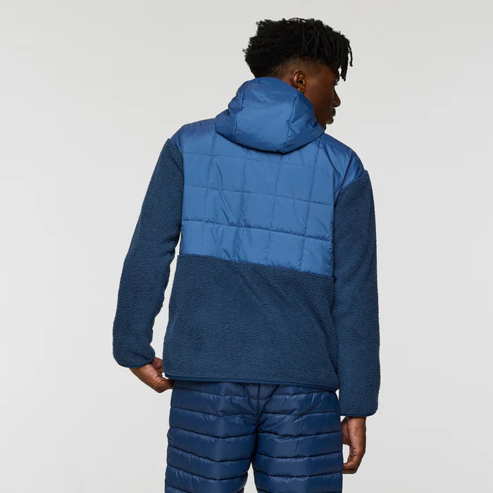 Polar Męski Trico Hybrid Hooded Jacket, Deep Sea