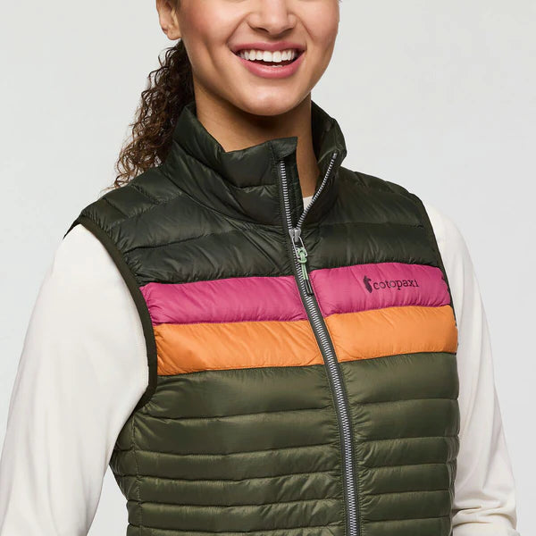Kamizelka Damska Puchowa Cotopaxi Fuego Down Vest, Woods and Fatigue