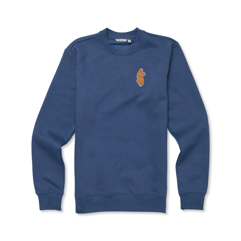 Bluza Męska Lava Llama Crew Sweatshirt, Deep Sea