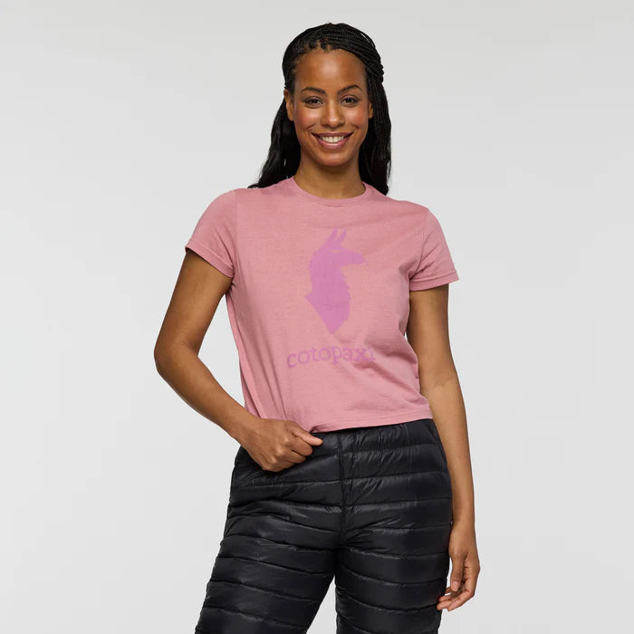 T-shirt Damski Cotopaxi Llama T-Shirt, Dusty Rose