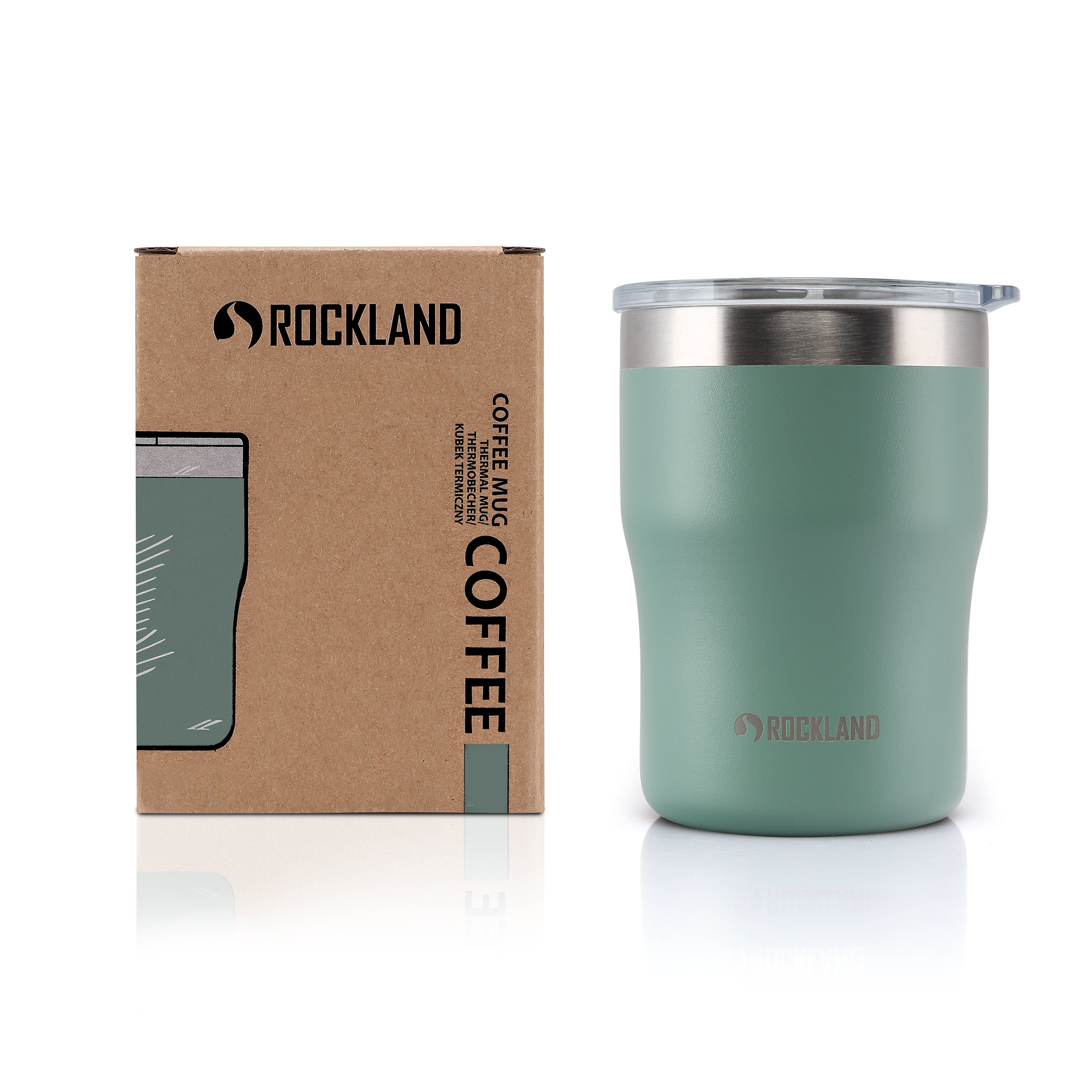 Rockland Kubek termiczny Coffee Mug 350 ml, zielone