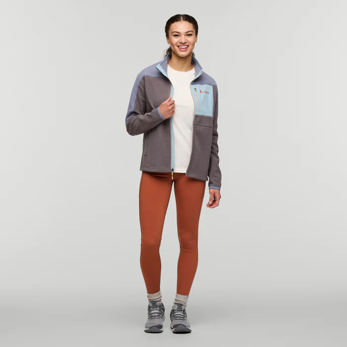 Polar Damski Abrazo Fleece Full-Zip Jacket, Tempest and Cinder