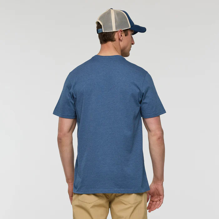 T-shirt Męski Bitmap Llama, Deep Sea