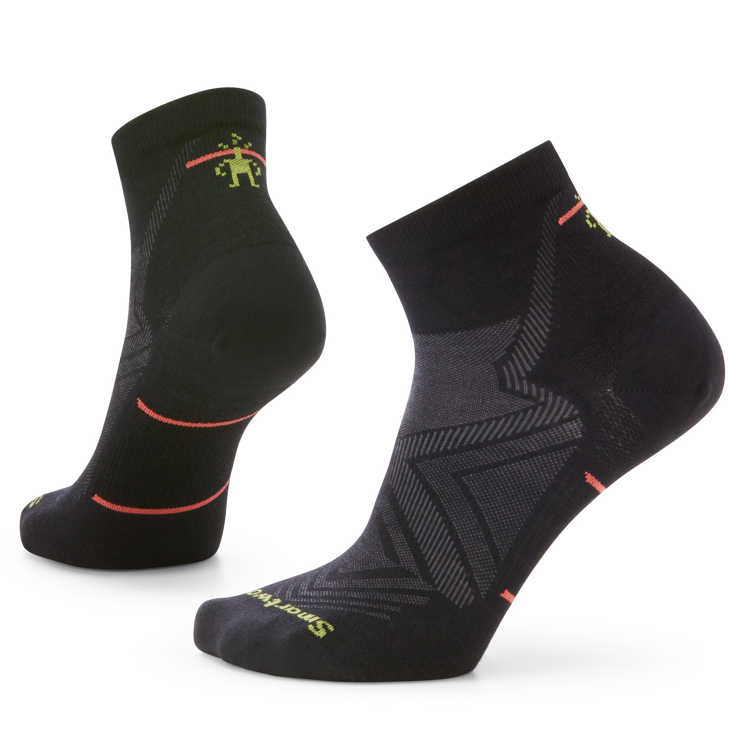 Skarpety Damskie Run Zero Cushion Ankle Socks, 001 | black, S