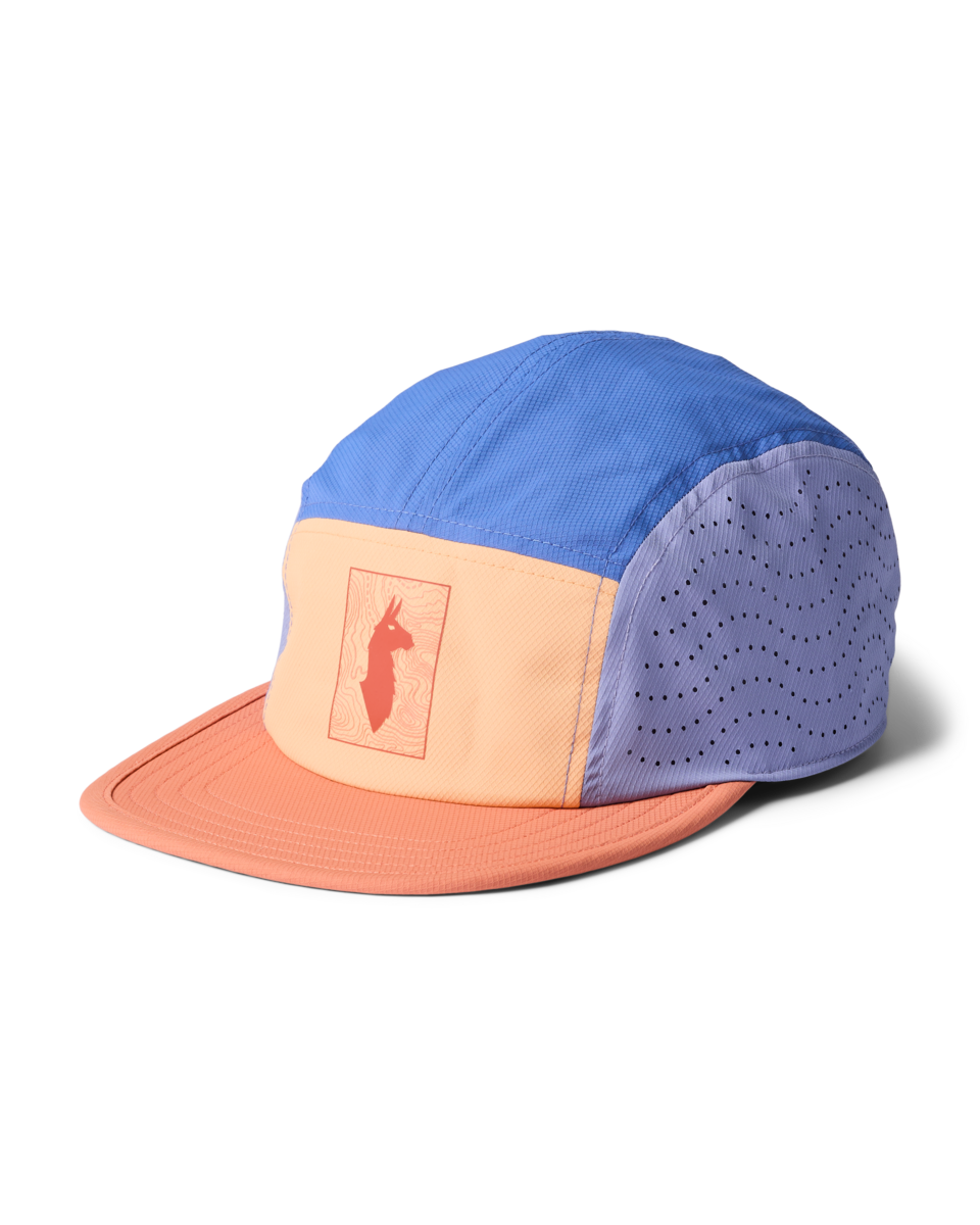 Czapka z daszkiem Tech Plus 5-Panel Hat, Cantaloupe and Grapefruit