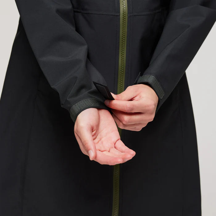 Kurtka Damska Przeciwdeszczowa Cielo Rain Trench, All Black