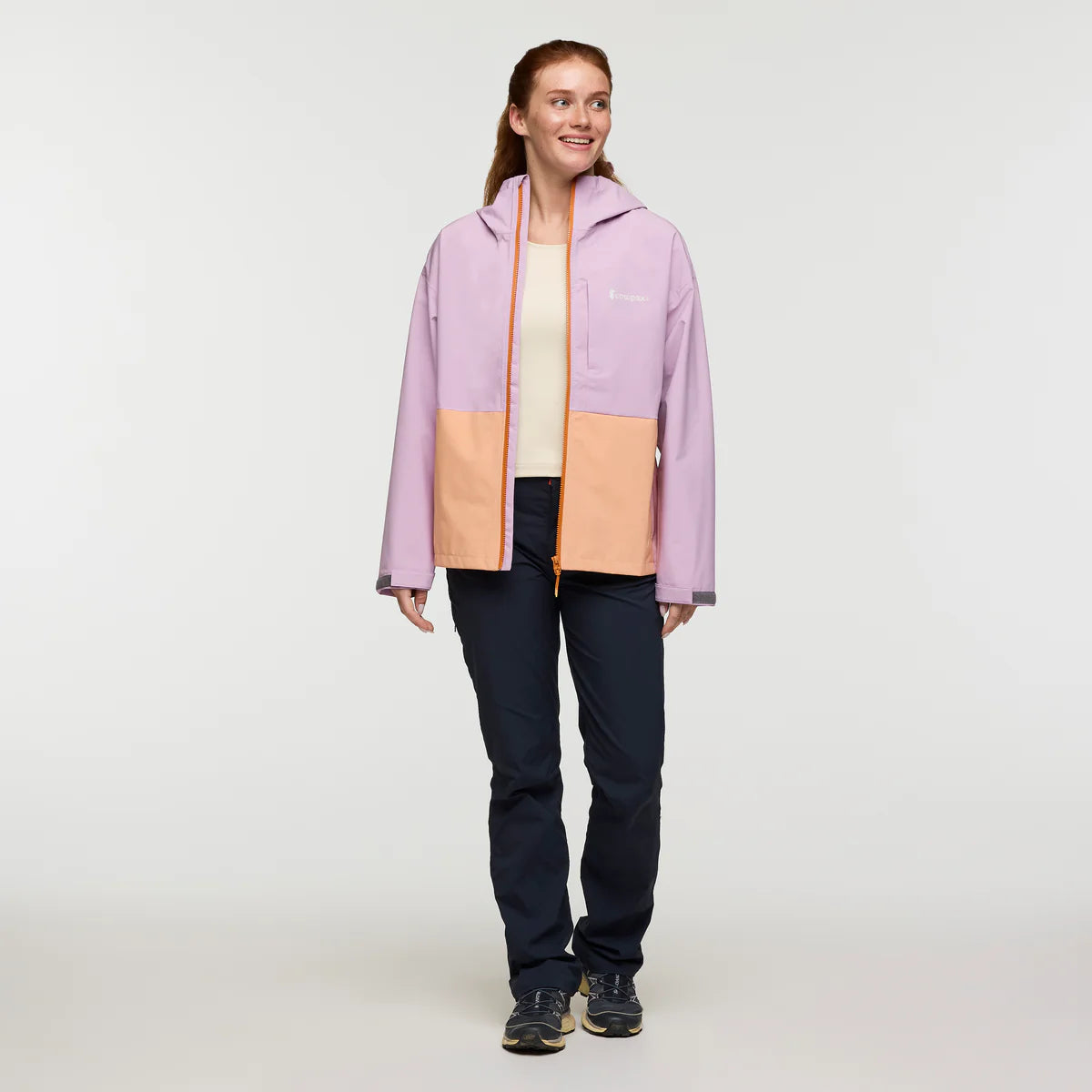 Kurtka Damska Przeciwdeszczowa Cielo Rain Jacket, Antique And Apricot
