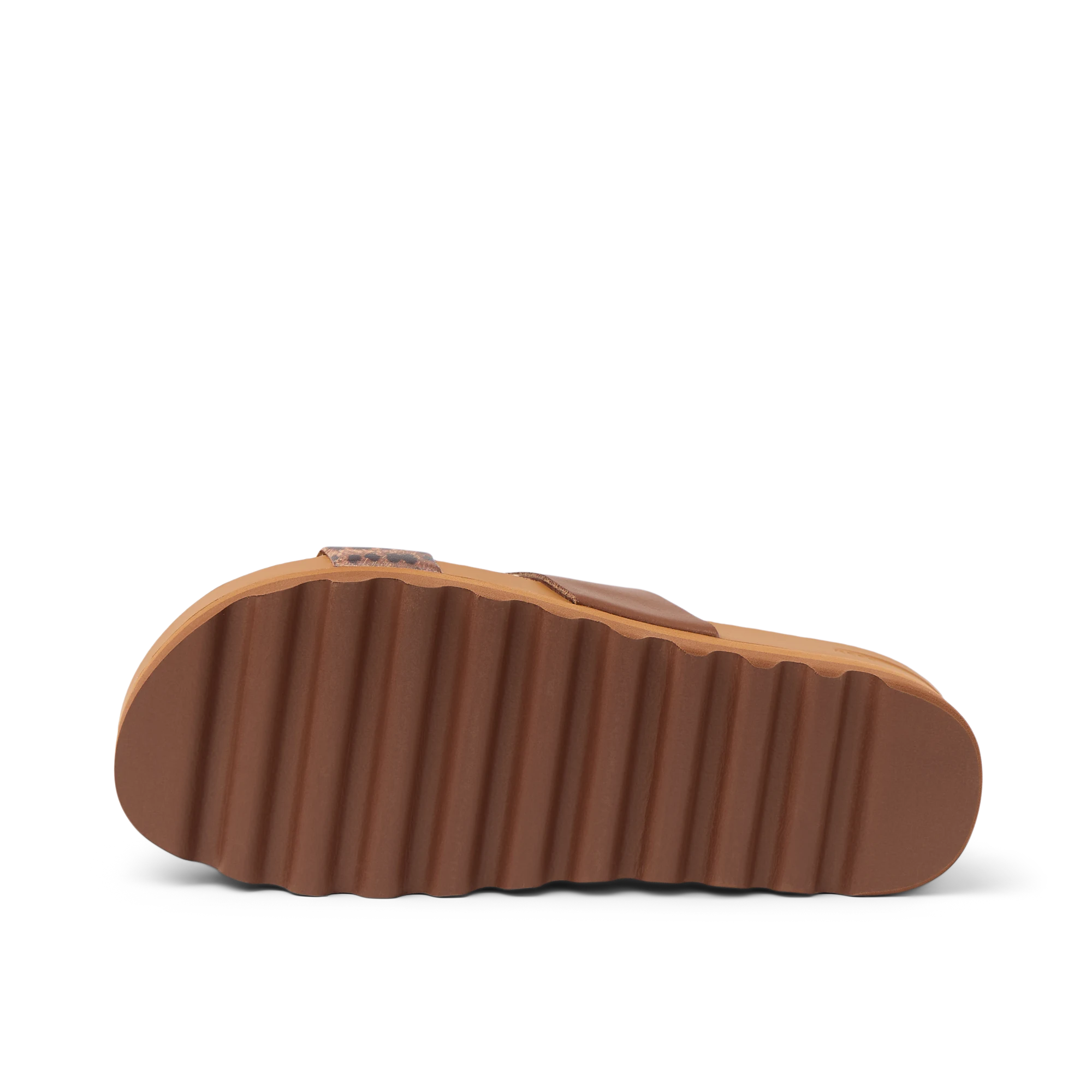 Klapki Damskie Cushion Vista HI, Brown/Leopard